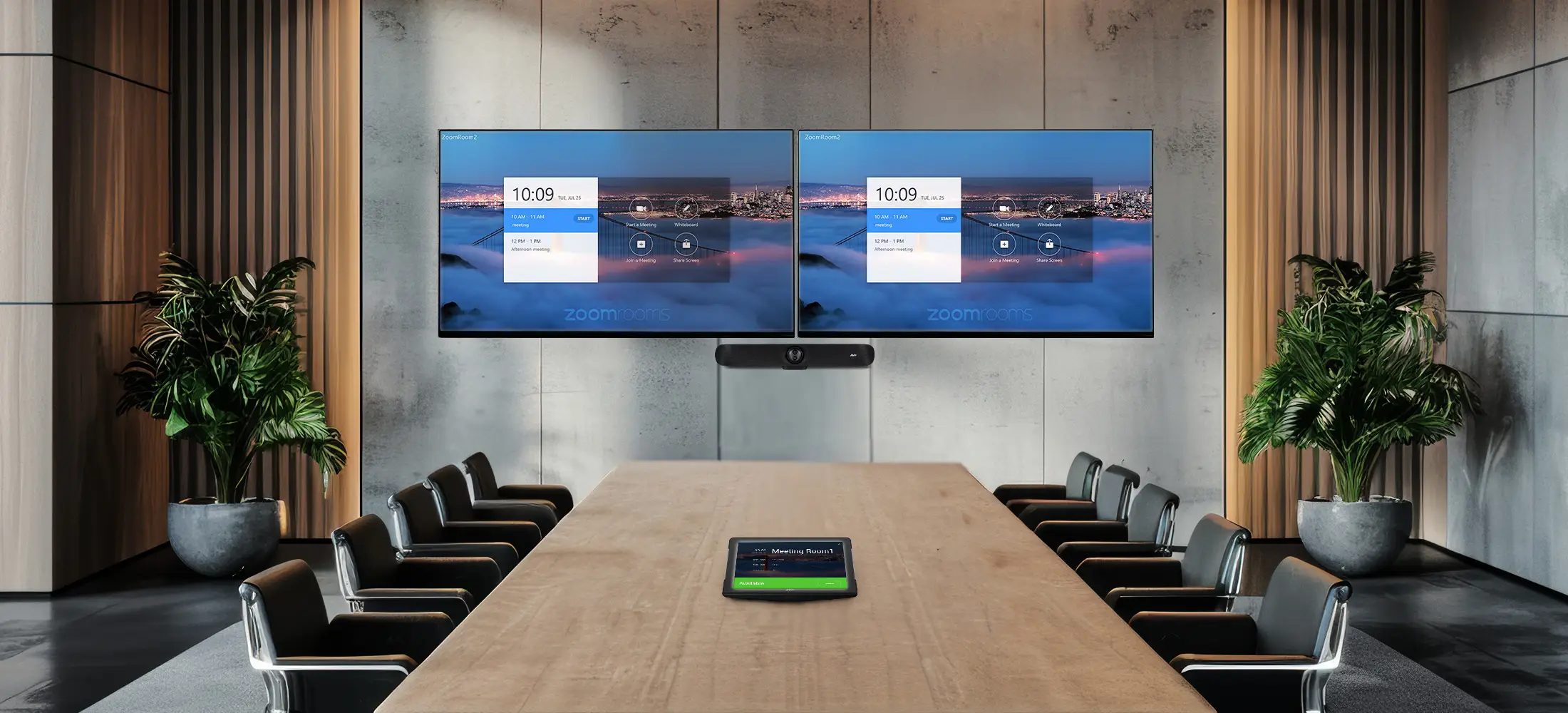AVer conference room setup — professional video conferencing installation India
